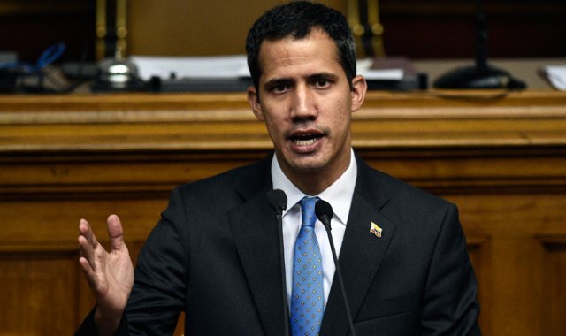 Juan Guaidó, presidente interino de Venezuela. AFP