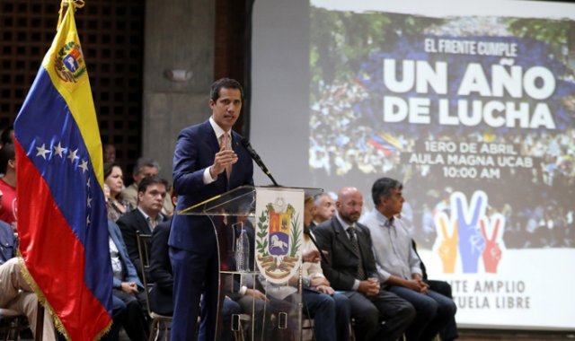 Juan Guaidó.  AFP