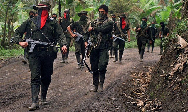 Guerrilleros del Ejército de Liberación Nacional (Eln). Archivo La Opinión