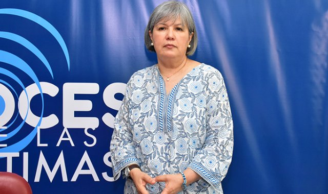 Patricia Linares, presidenta de la JEP. Colprensa