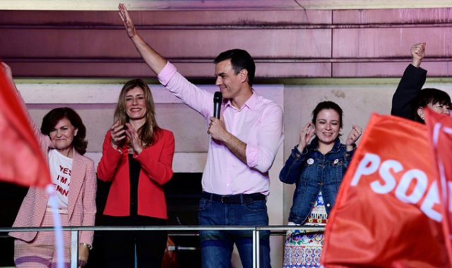 Socialista Pedro Sánchez.