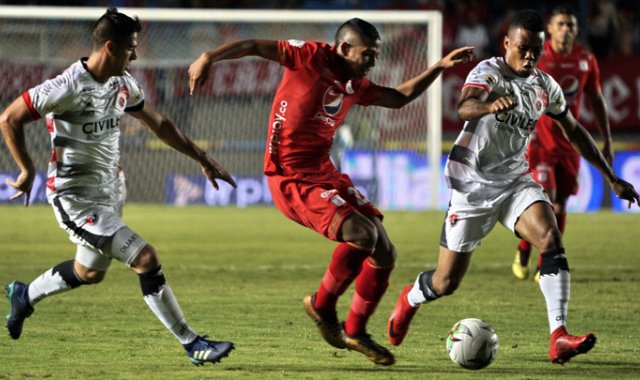 El Cúcuta cayó 2-0 ante el América, en la fecha 19 de la Liga Águila.  Colprensa