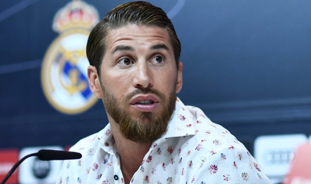 Sergio Ramos aseguró que se siente querido por la afición, el presidente y sus compañeros. AFP