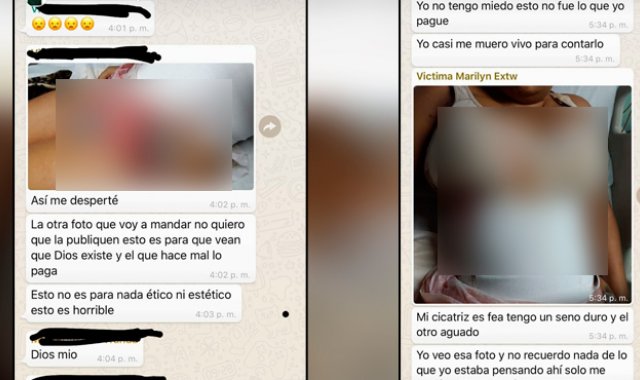 Captura de redes sociales