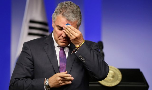 Desde que las anunció, las objeciones a la ley estatutaria de la JEP se convirtieron en un punto de quiebre para el presidente Iván Duque en el Congreso. Colprensa