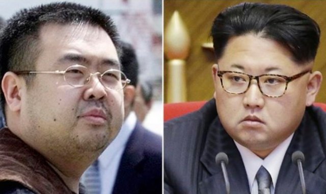 Kim Jong Nam y Kim Jong Un. AFP