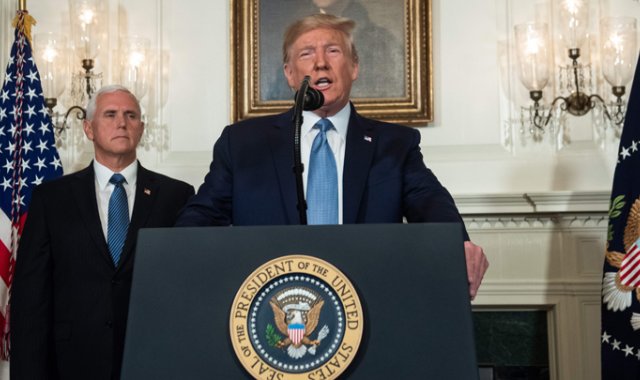 Trump ofreció sus condolencias a México por los fallecidos en El Paso. AFP