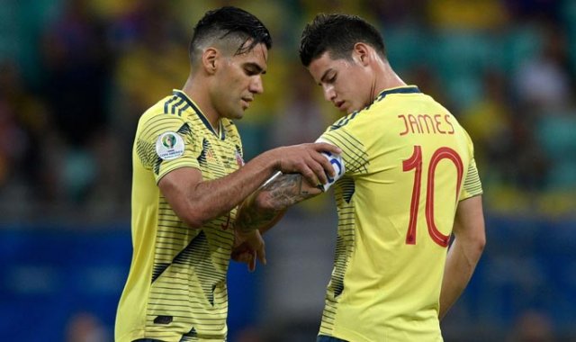 Radamel Falcao García y James Rodríguez estarían por definir su futuro en el fútbol europeo. Archivo