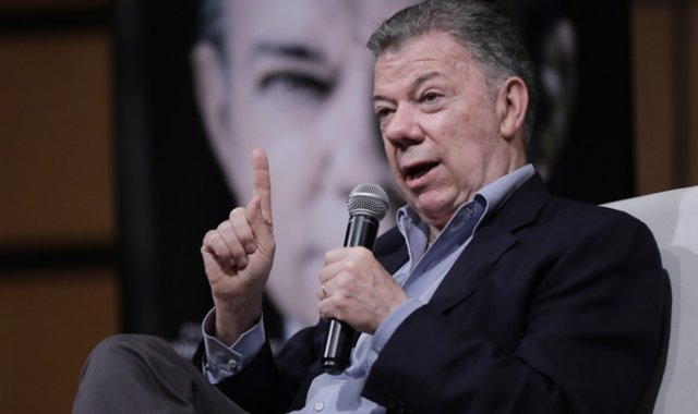 Expresidente Juan Manuel Santos. 
 Colprensa Archivo