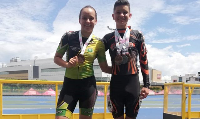 Los patinadores de Norte de Santander lograron sumar cinco medallas en el torneo nacional. Archivo