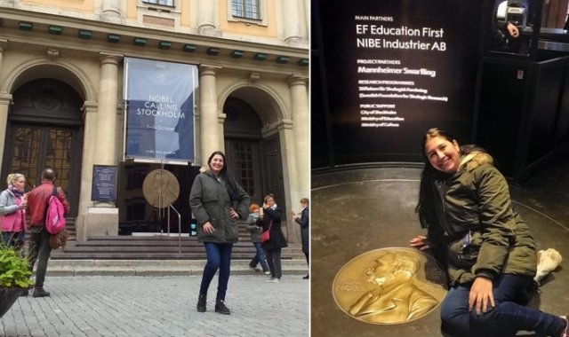 Jessica Lorena Rico Patiño fue la cuota nortesantandereana de estas becas. En total seis docentes de Colombia lograron un cupo.    Cortesía