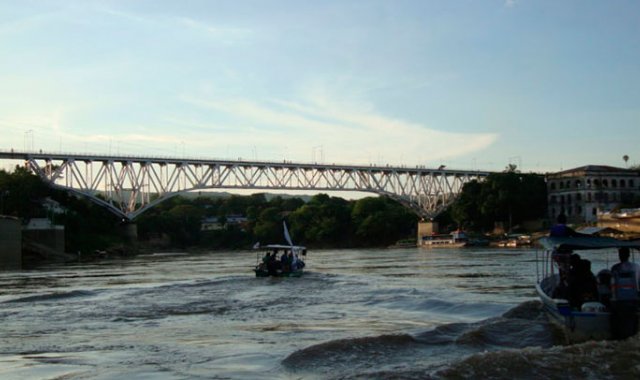 El río Magdalena atraviesa once departamentos de Colombia.  Foto: CorMagdalena.