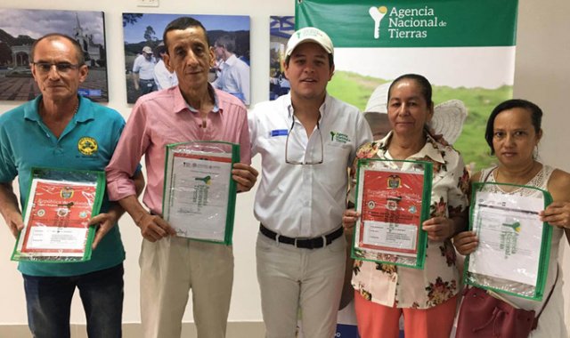 Las familias beneficiadas con los títulos se enfocarán en los cultivos de cacao y caña, los cuales durante décadas llenaron las montañas de la vereda Primavera, ubicada en la zona rural del municipio de Sardinata. Cortesía
