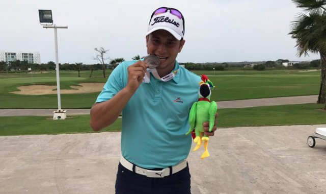 Ardila cosechó la presea en la modalidad individual. Cortesía