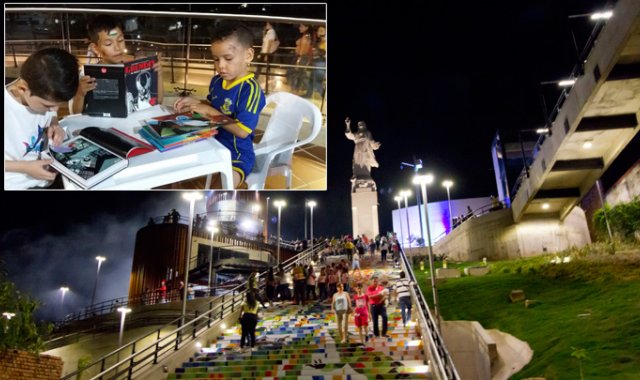 La biblioteca Cristo Rey funcionará de lunes a viernes, de 8:00 am a 12:00 m y de 2:00 pm 6:00 pm; los fines de semana laborara de de 9:00 am a 3:00 pm. Cortesía