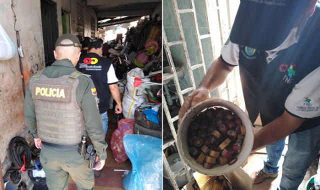Más de 1.000 botellas fueron decomisadas. Cortesía