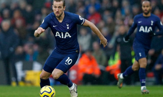 Kane, de 26 años, se perderá entre otros duelos los cruces de octavos de Champions contra el Leipzig. AFP