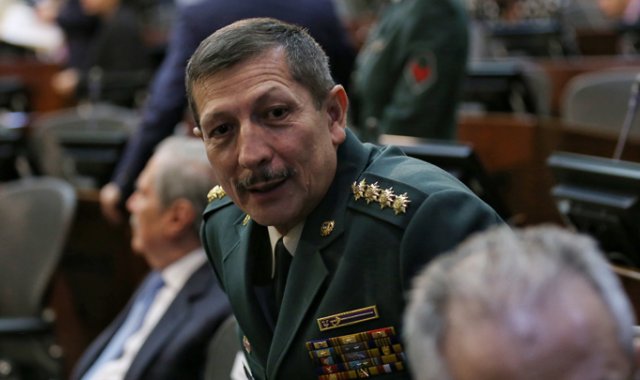 El general Nicacio de Jesús Martínez dijo que durante su tiempo como oficial no ha dado ninguna instrucción contraria a la ley. Colprensa