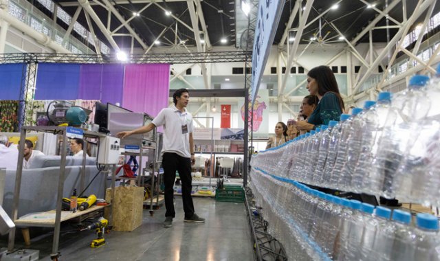El reúso del agua, textiles hechos con plástico reciclado y materiales biodegradables, fueron algunas de las tendencias que se vieron en Colombiatex. Inexmoda