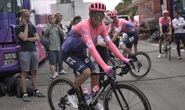 Rigoberto Urán comenzar su actividad deportiva en el Tour Colombia y espera estar en el Tour de Francia. Archivo Colprensa