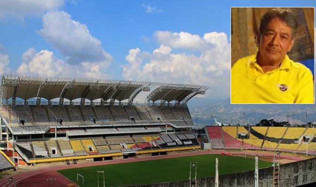 El colombiano Humberto Mariño tenía unos 14 años vendiendo todo tipo de mercancías en el estadio Polideportivo de Pueblo Nuevo. La Nación