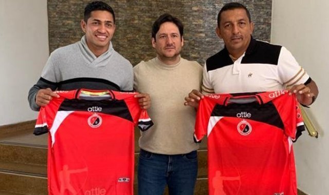 Jairo Patiño (derecha) y Armando Maldonado (izquierda) dejaron el Cúcuta Deportivo. Archivo