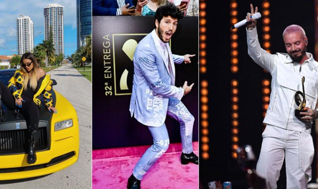Karol G ganó como Mejor Artista Femenina del Año en la categoría urbano. Sebastián Yatra conquistó tres Premio Lo Nuestro. J Balvin ganó Disco del Año por su colaboración en ‘Oasis’. Tomada de Instagram