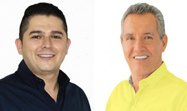 Camilo Suárez y Carlos Socha. Archivo