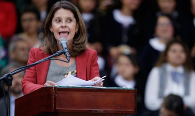 Vicepresidenta Marta Lucía Ramírez. Colprensa