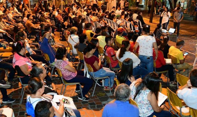 La ciudadanía asistió a las diferentes mesas de participación para la elaboración del Plan de Desarrollo de Cúcuta. Cortesía