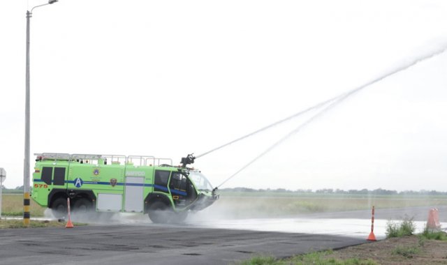Una máquina como está tendrá el aerouerto Camilo Daza. Ministerio de Transporte