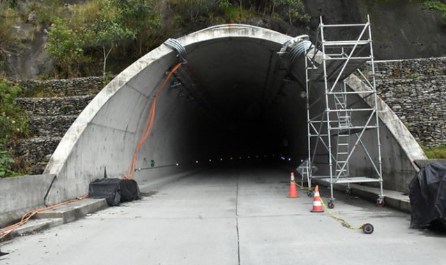 Túnel de la Línea. Colprensa