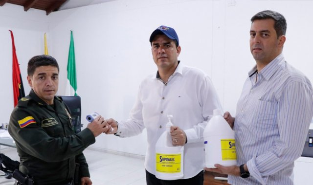 La Alcaldía de Ocaña quedó bajo la mira de la Contraloría por un contrato para el suministro de elementos de protección y prevención del coronavirus. El alcalde Samir Casadiego se defiende y asegura que han sido afectados por la fluctuación de precios y la especulación.
 Cortesía para La Opinión