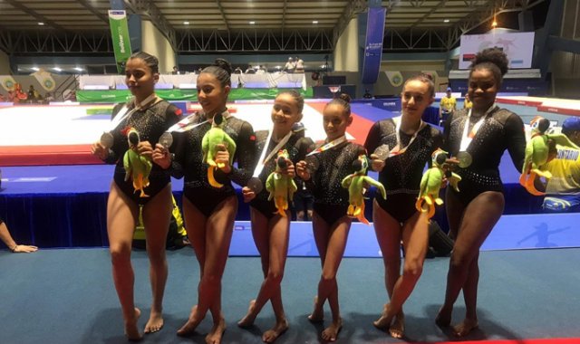 De plata fueron las primeras medallas para Norte de Santander en gimnasia artística en los Juegos Nacionales Cartagena 2019. Archivo