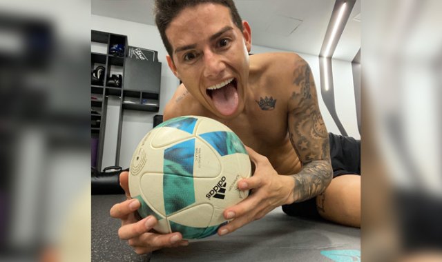 Tomada de Twitter @jamesdrodriguez