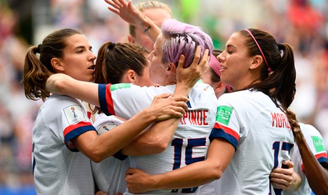 El equipo femenino de Estados Unidos, actual campeón del mundo, sigue reclamando mejoras salariales.
Archivo