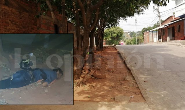 La víctima era joven y varios vecinos aseguraron que por su vestimenta parecía habitante de calle. La Opinión / Cortesía
