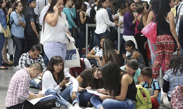 Desempleo en Colombia. Colprensa
