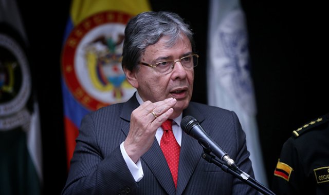 Ministro de Defensa, Carlos Holmes Trujillo. Colprensa