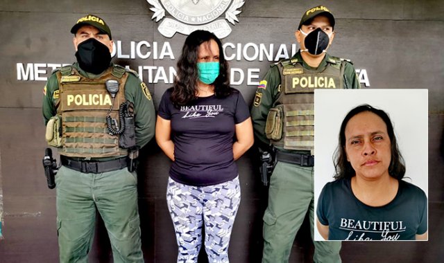 Sandra milena tendrá que responder por investigaciones en su contra por hurto. Policía
