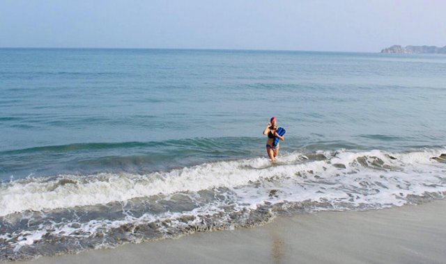 Controles en playas de Santa Marta por coronavirus. Colprensa
