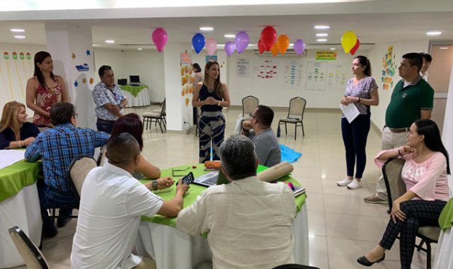 En en el momento son 11 rectores de diferentes municipio de Norte de Santander, los que están recibiendo la capacitación virtual. Cortesía