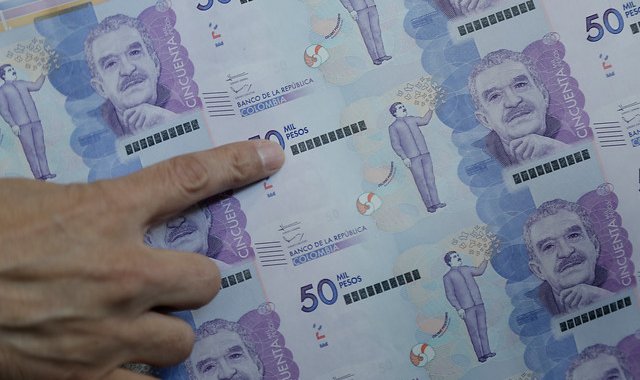 Billete de 50 mil pesos del Banco de la República. Colprensa