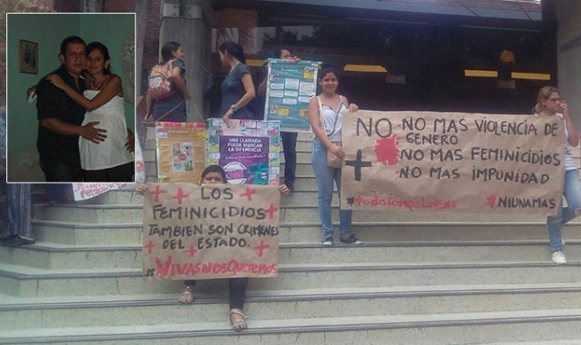 En medio de Protestas, los familiares de la víctima exigieron que no vuelvan a ocurrir estos sangrientos hechos.  Archivo / La Opinión