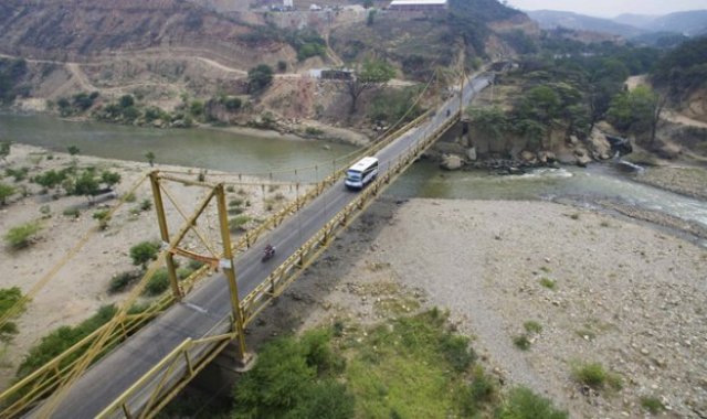 La inversión en el nuevo puente será de 23 mil millones de pesos. Archivo