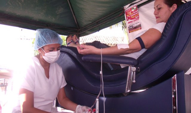 En un 40 por ciento se reduce la donación de sangre en Ocaña durante la pandemia. Cortesía