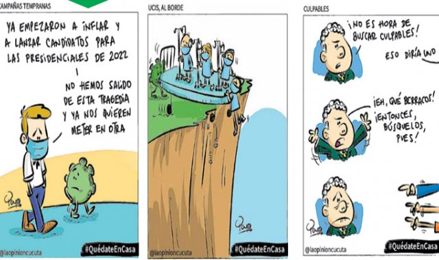 Caricaturas de @yeyonet La Opinión