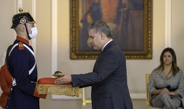 Conmemoración de los 237 años del Natalicio de Simón Bolívar. Presidencia