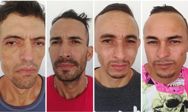 De izquieda a derecha: Mauricio Murillo Henao, Darwin Alberto Escalante, Darwin Alberto Escalante, César Alejandro Arias Gil Cortesía