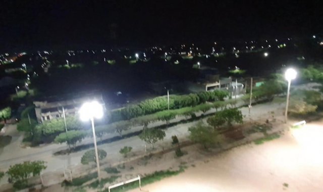 Los trabajos de la empresa de alumbrado esperan ser terminados en un mes para completar el proyecto que se tiene establecido en la región. Cortesía